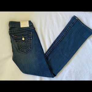 NWOT RARE BECKY SWAROVSKI BLING TRUE RELIGION 26